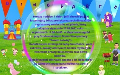 Zdjęcie do Piknik rodzinny Dinoparty